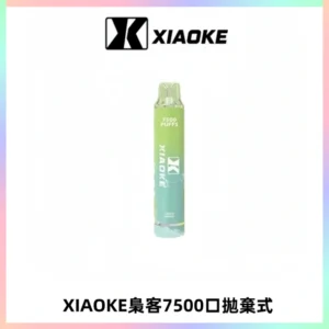 XIAOKE梟客7500Puffs跑馬燈拋棄式電子煙 可發光一次性